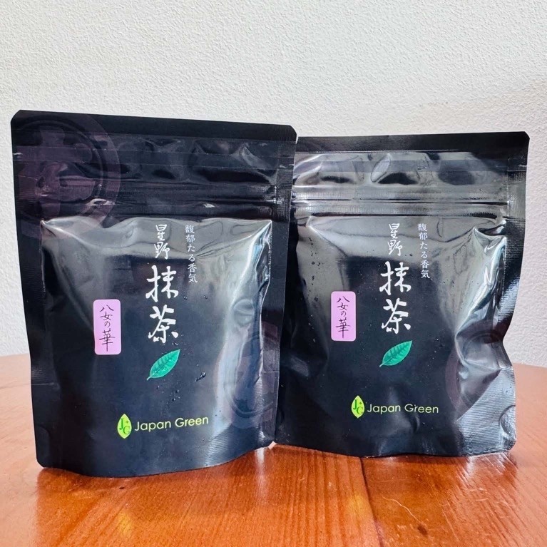 ((พร้อมส่ง🚚)) Hoshino มัทฉะยาเมะเกรดพิธีการ โทนถั่วตะโกน 🍵 Yame no Hana 20g