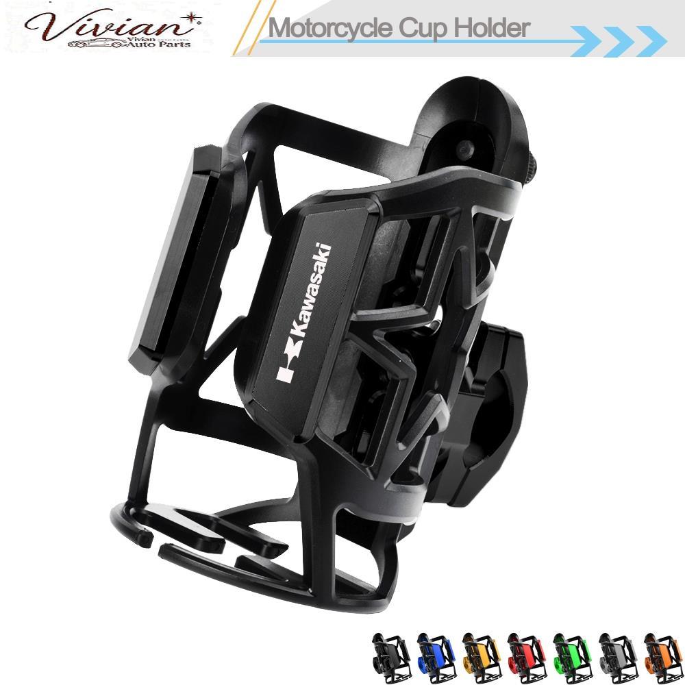 สําหรับ Kawasaki Z1000/N19/Z900/RS Z800 Z750 Z650 Z250 รถจักรยานยนต์ถ้วยผู้ถือ CNC อลูมิเนียม ABS ก๊