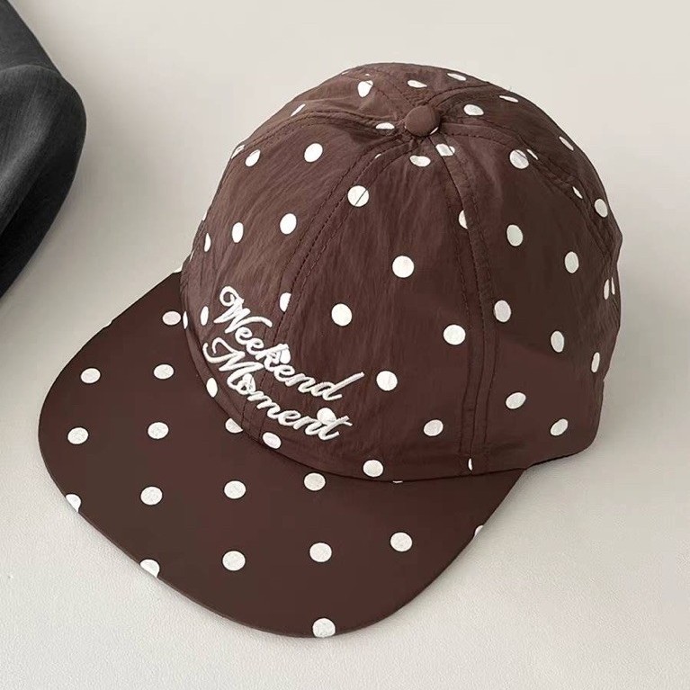 พร้อมส่ง TWOHANDHII NYLON POLKADOT CAP หมวก