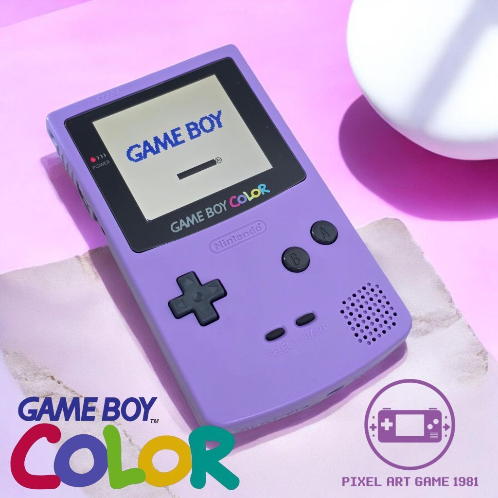 Gameboy color  แท้อัพเกรดใส่จอips เลือกสีได้