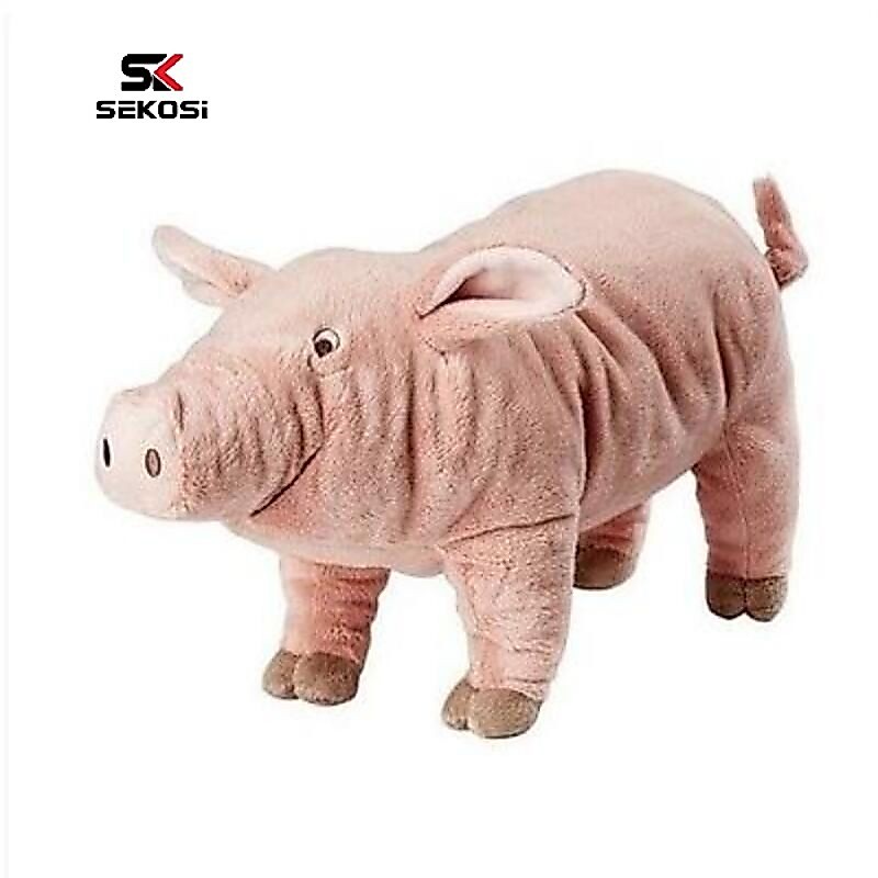 Sk IKEA ตุ๊กตาหมูน่ารัก 100% ขนาดใหญ่ 40 ซม.