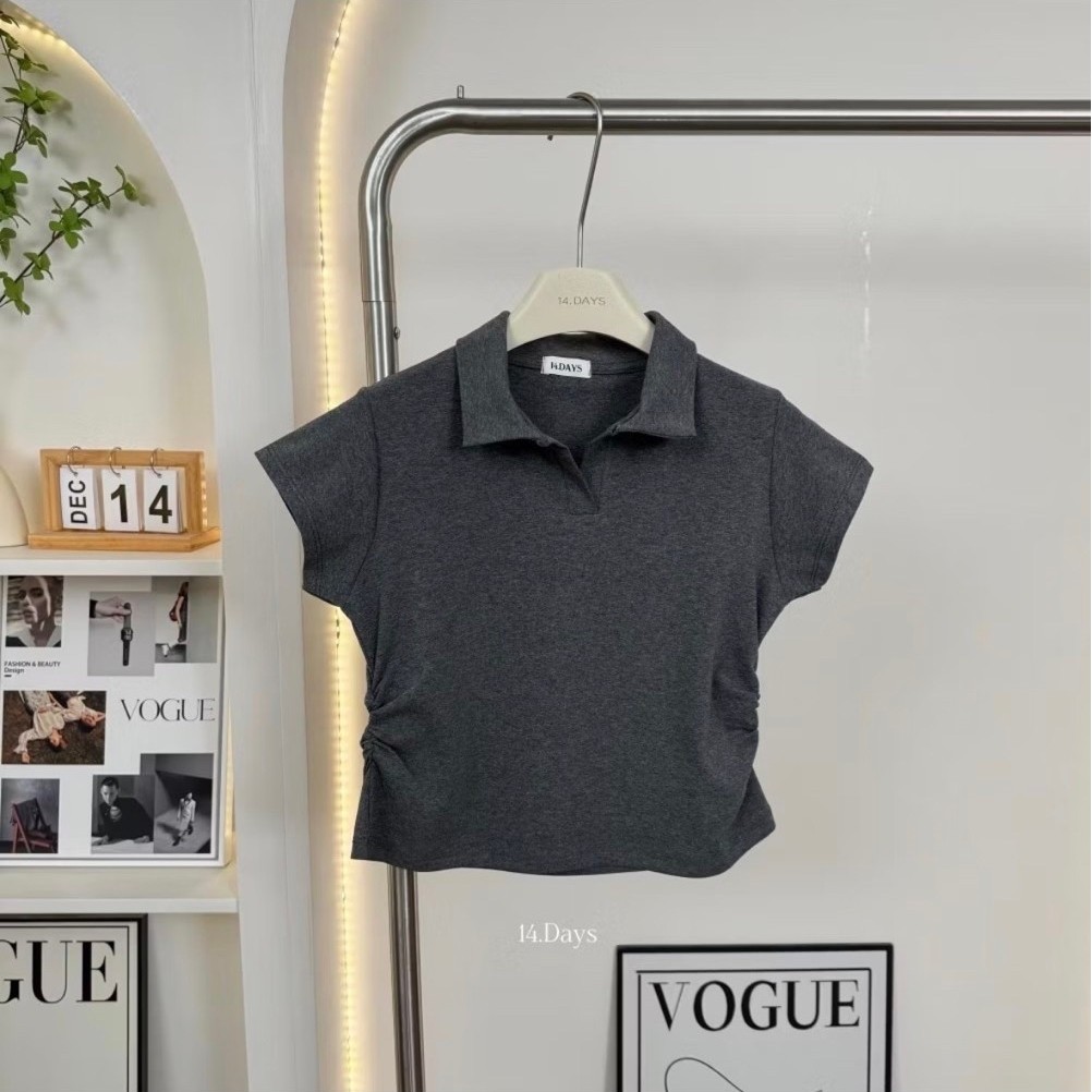 เสื้อเบบี้ทีคอปก 14.days