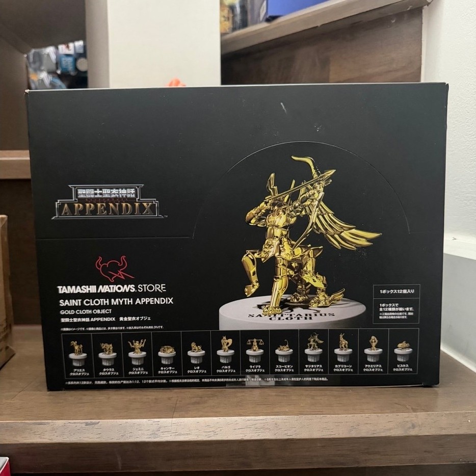 Bandai Saint Cloth Myth APPENDIX Golden Cloth Object complete set 20th Anniversary Ver.