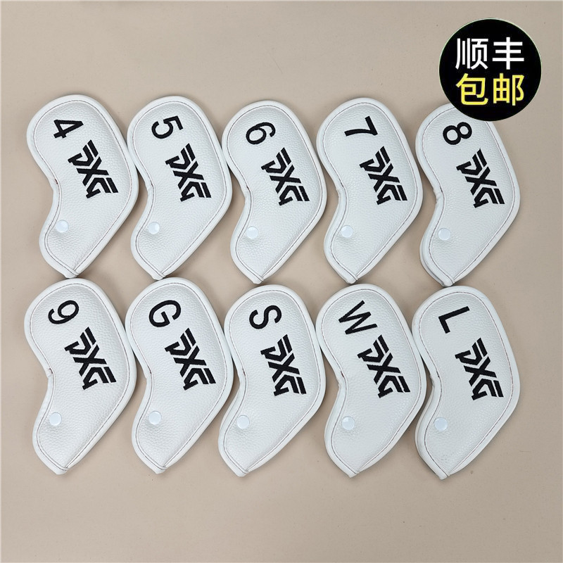 PXG ผู้ชายผู้หญิงสไตล์ GOLF Club ฝาครอบหัวฝาครอบเหล็ก Ball Head ป้องกันหมวก GOLF Putter ฝาครอบ I1FS