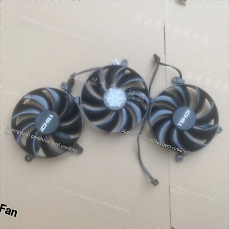 Yingzhong/LNNO3D RTX 4090 Ice Dragon Super Edition 24G GDDR6X เกมกราฟิกการ์ดพัดลมระบายความร้อน