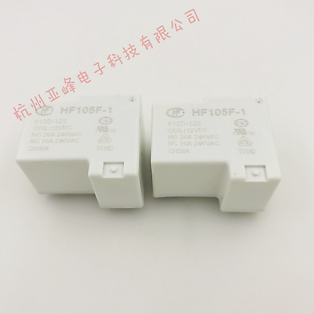 JQX-105F-1-012D-1ZS รีเลย์มาโคร HF105F-1-012D-1ZS 5 Pins หนึ่งชุดการแปลง