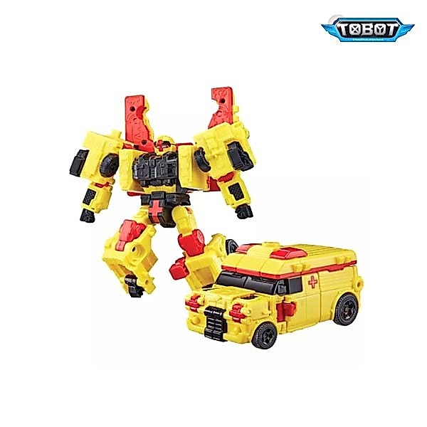 Young Toys หุ่นยนต์แปลงร่าง โทบอท [ Mini Tobot M Yellow ]