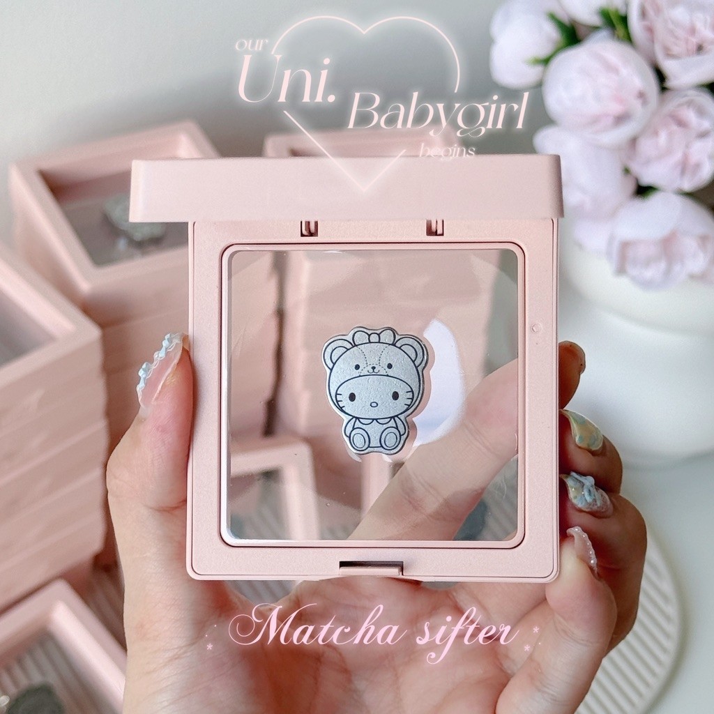 new! ลูกร่อนมัทฉะลายใหม่૮・ᴥ - ა ꒰꒰ׁ Bear Kitty Colletion ꒱꒱ สแตนเลสฟู๊ดเกรด˚. ᵎᵎ