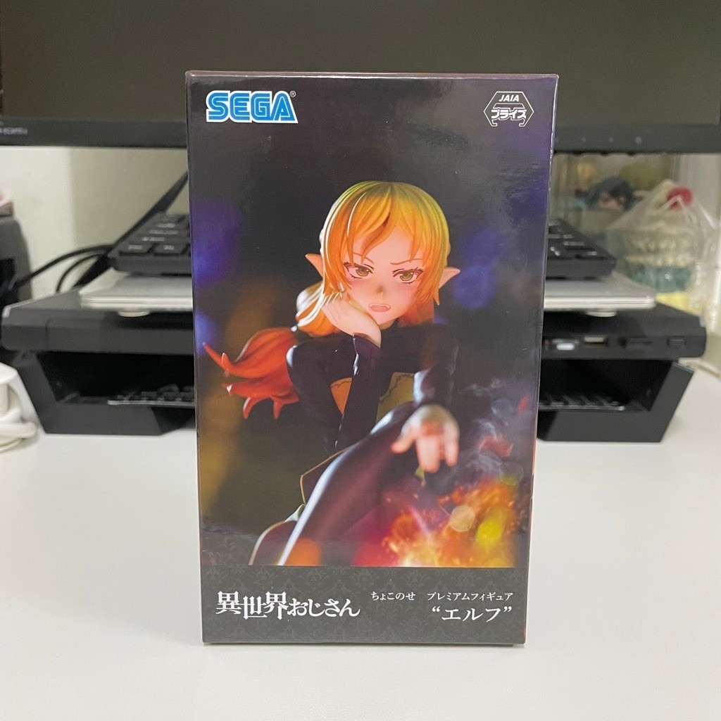 (พร้อมส่ง/ของแท้) ฟิกเกอร์ Isekai Ojisan - Tsundere Elf (Sui) Sega pm chokonose perching figure