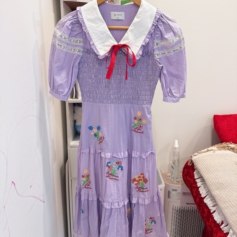 🍬🥤💜Lyn Around dress Size XS 💜🍬🥤