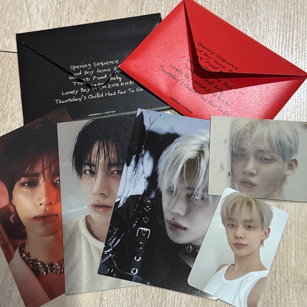 TXT card set ของแท้ พร้อมส่ง