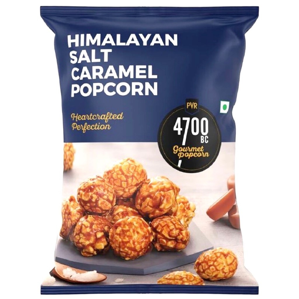 W ป๊อบคอร์นรสหิมาลายันซอลต์คาราเมล 4700BC Himalayan Salt Caramel Popcorn 60g