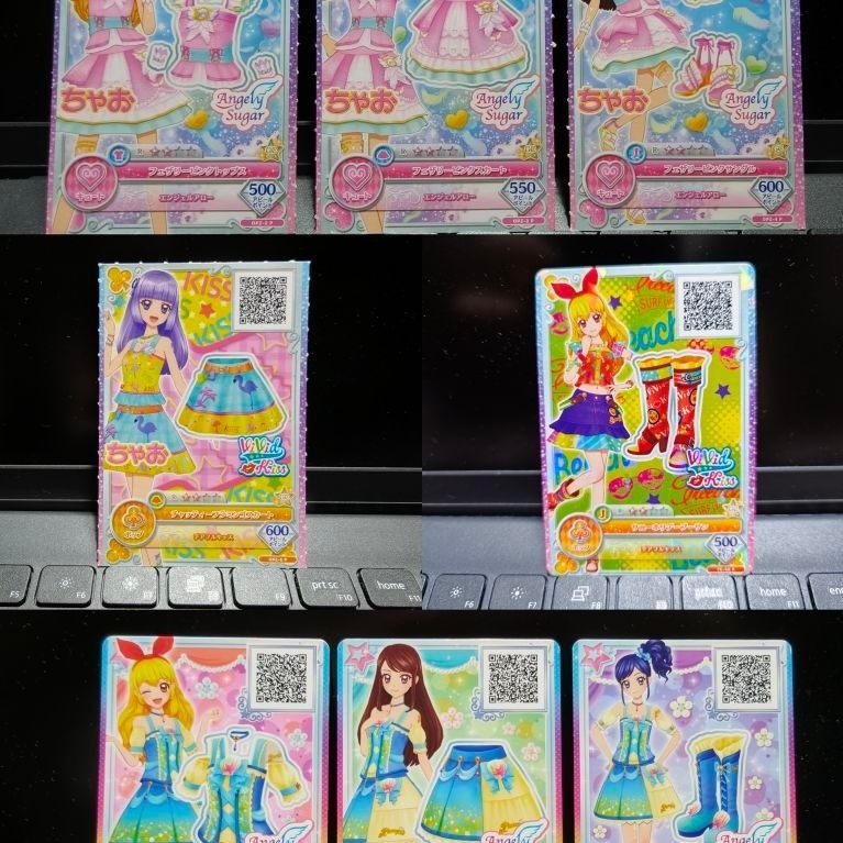 การ์ด Aikatsu แบบกระดาษ เวอร์ชั่นใหม่
