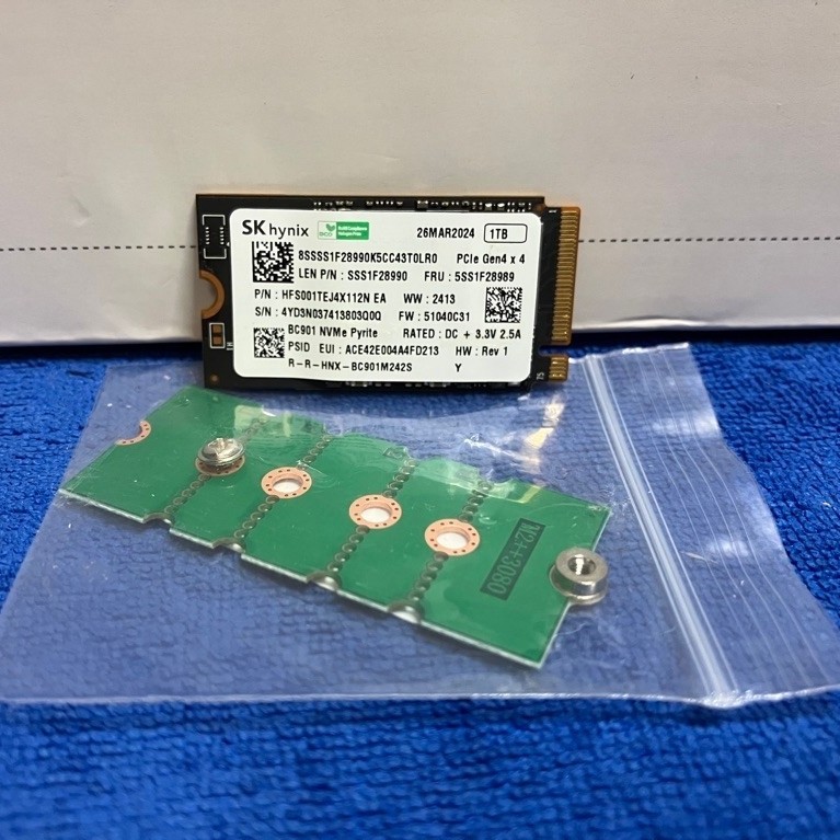 SK hynix 1TB PCIe Gen 4 ขนาด 2242