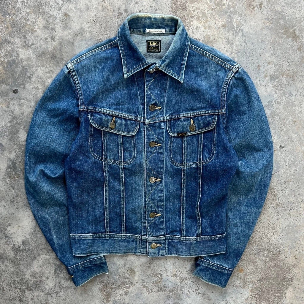 Vintage 1960s’ Lee 101-J Denim Jacket Made in Usa