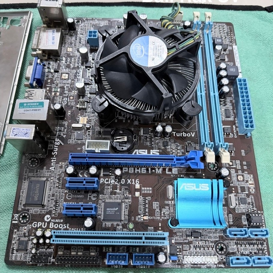 เมนบอร์ด Asus P8H61-M LE 1155 /CPU i32120