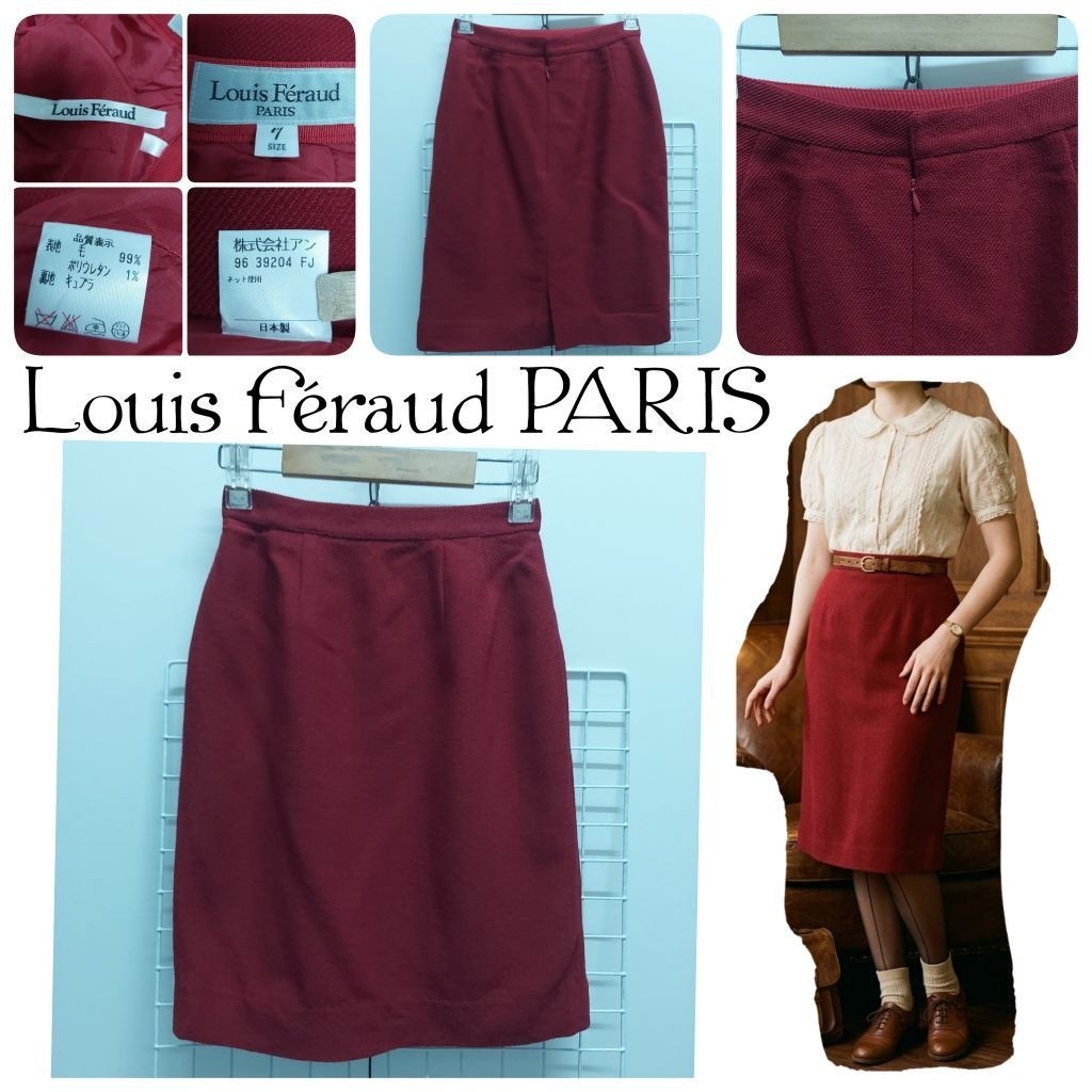 L0UIS FE'RAUD PARIS กระโปรงสั้นวินเทจญี่ปุ่นมือสอง
