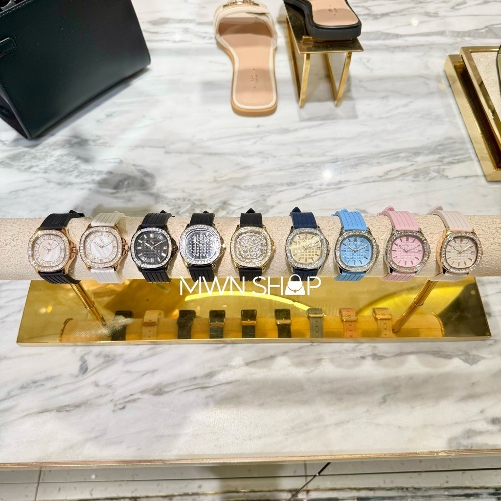 Lyn นาฬิกา nicole sale มีโค้ดลด30% นาฬิกา พร้อมกล่อง ถุงกระดาษ  ของแท้จากชอป