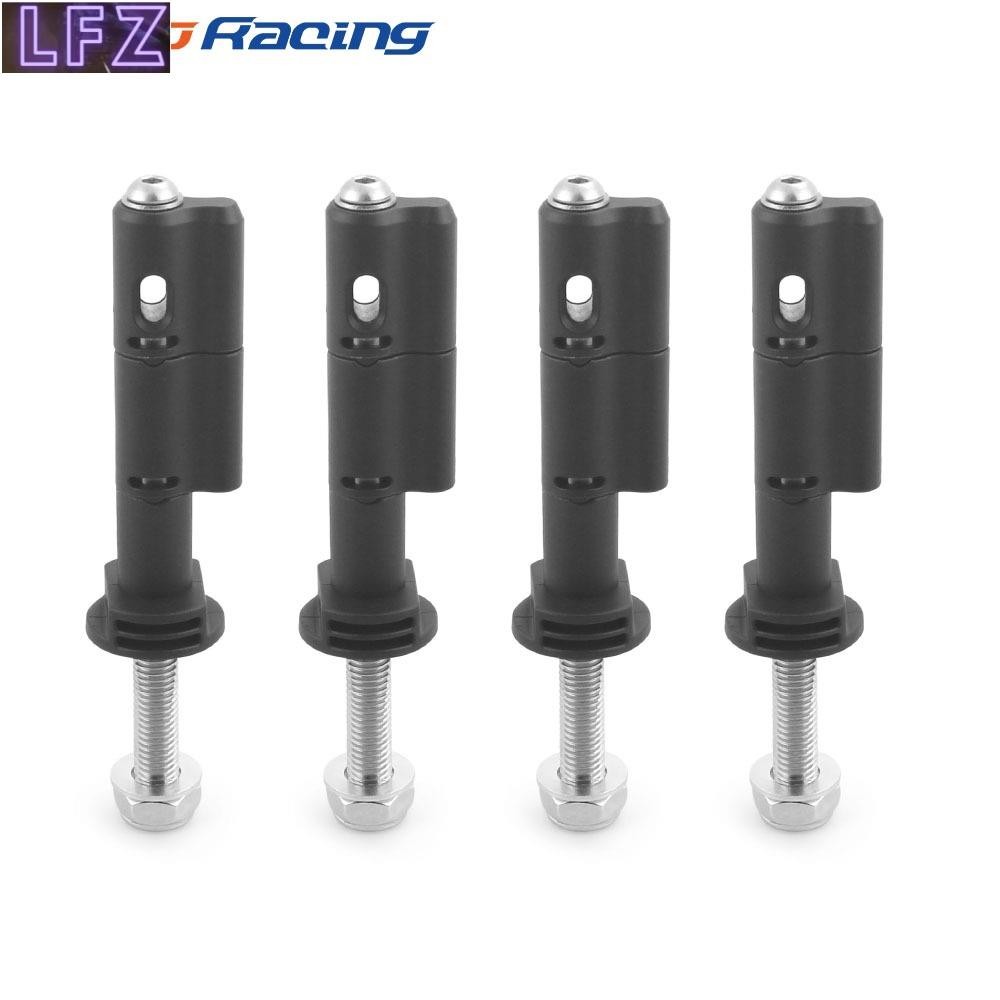 หมุดยึด 4 ชิ้น สําหรับ MaxTrax MKII Recovery/Traction Boards หมุดยึดกันขโมย ที่ล็อคได้