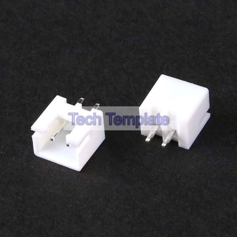 （10 ชิ้น）Xh2.54 พินตรงบล็อกขั้วตรงสีขาว 2P / 3P / 4P / 5/6/7/8 / 9P10P11P12P