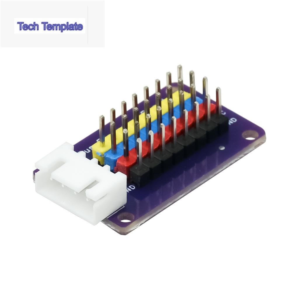 Iic hub โมดูล splitter I2C hub อินเทอร์เฟซบอร์ดขยาย 8 ทิศทางการสื่อสารบอร์ดอิเล็กทรอนิกส์บล็อกอาคาร