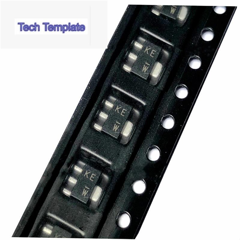 100 ชิ้น/ล็อต 2SK3065 Mark KE SOT89 2SK3065T100 KE MOSFET N-CH 60V 2A SOT-89 IC