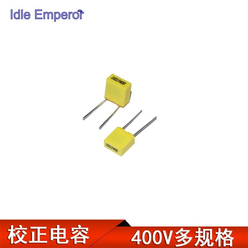 ตัวเก็บประจุแก้ไข 102J/222/332/472/103/223/333/473/104J 102J 222J 400V ยี่ห้อใหม่