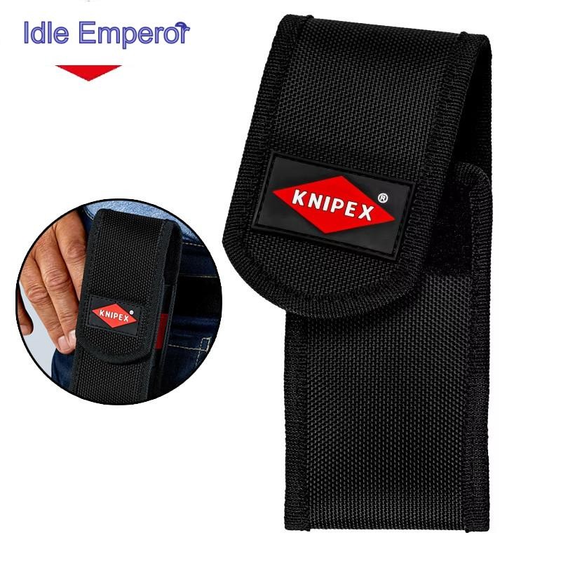 KNIPEX 001972ที่ เข็มขัดกระเป๋าความยาว 150 มม. เข็มขัดกระเป๋าเครื่องมือสําหรับสองคีมที่ว่างเปล่า