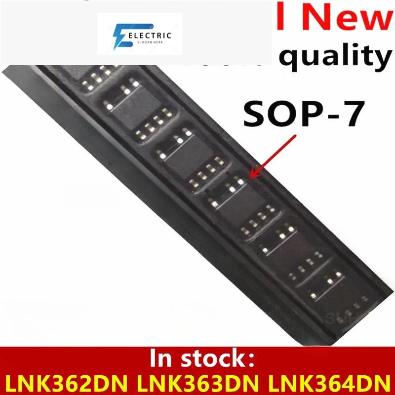 (10 ชิ้น) 100% ใหม่ LNK362DN LNK363DN LNK364DN sop-7 ชิปเซ็ต