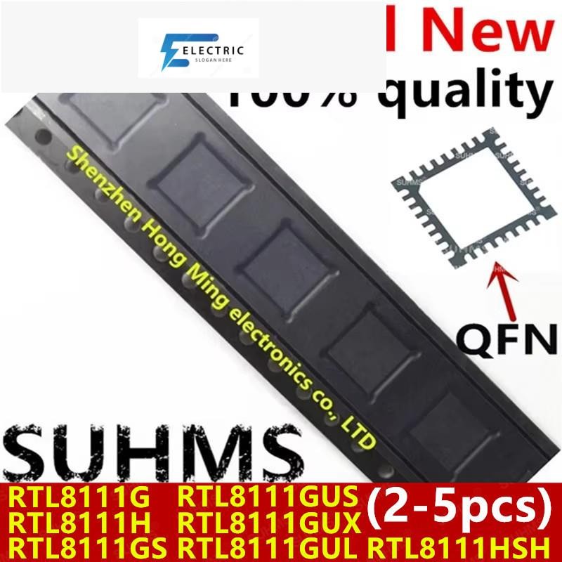 ((2-5 ชิ้น) RTL8111G RTL8111H RTL8111GS RTL8111GUS RTL8111GUX RTL8111GUL RTL8111H8GS 8111H8GS 8111H 