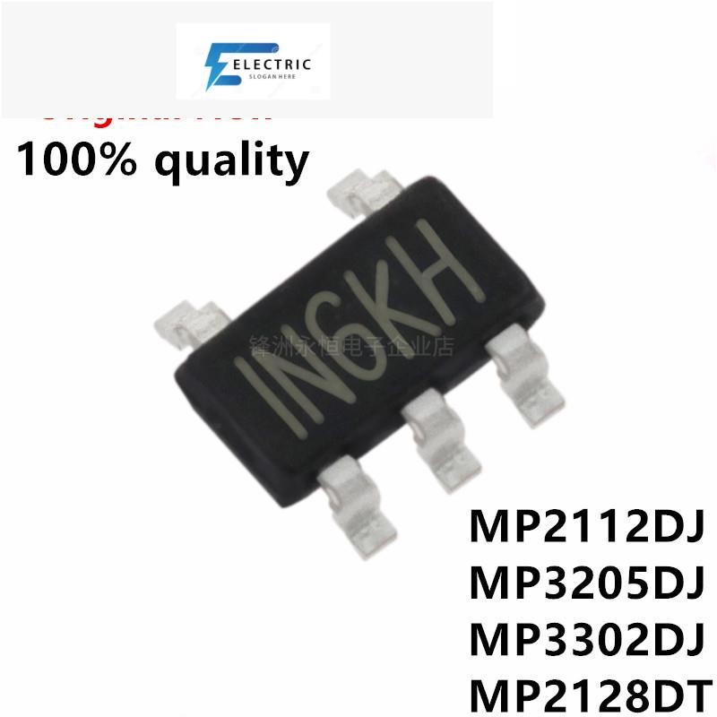 10 ชิ้น/ล็อตคุณภาพ MP3302DJ-LF-Z MP3302DJ MP3302 SOT-23-5 MP2112DJ MP3205DJ MP2128DT ใหม่เดิม