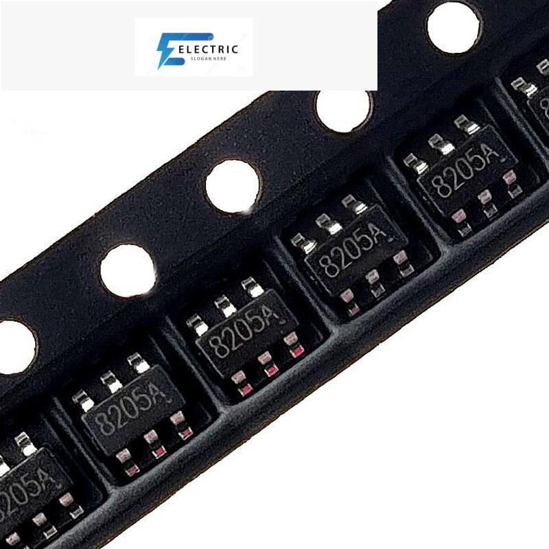 10-50PCS 8205 SOT23 8205A SOT CEG8205A FS8205A SOT23-6 SMD ใหม่และต้นฉบับชิป IC