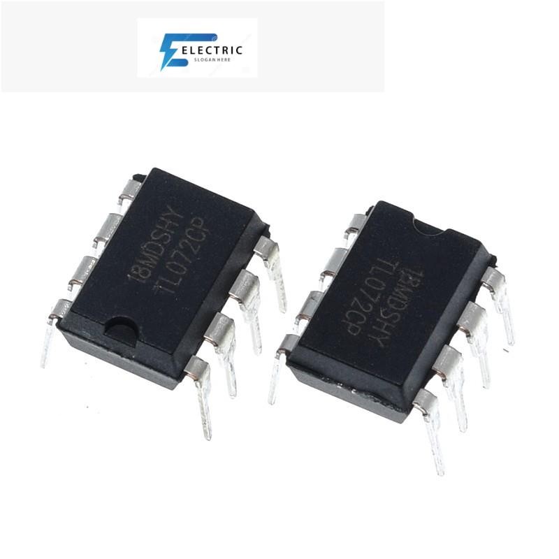 10PCS TL072CP TL072 TL072CN สําหรับโมดูลไฟ