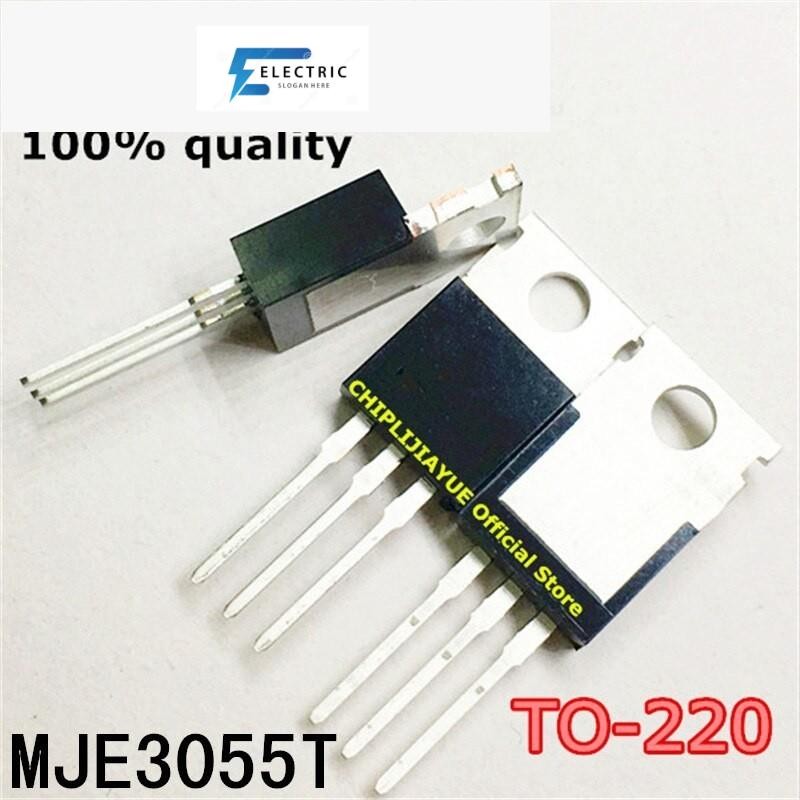 10PCS MJE3055T TO220 MJE3055 TO-220 3055T ใหม่และต้นฉบับชิป IC