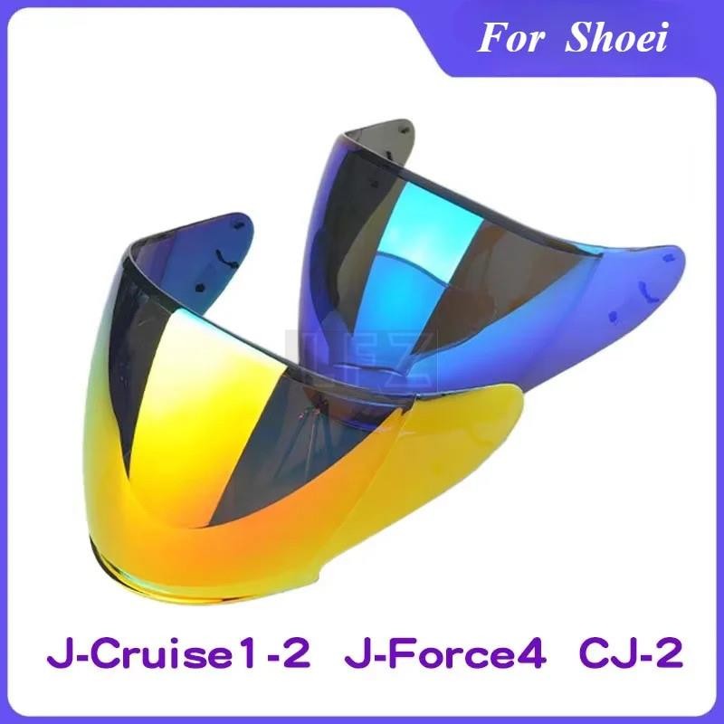 2025NEWหมวกกันน็อครถจักรยานยนต์สําหรับ SHOEI J-Cruise 1 J-Cruise 2 J-Force 4 CJ-2 Casco Shield Viser