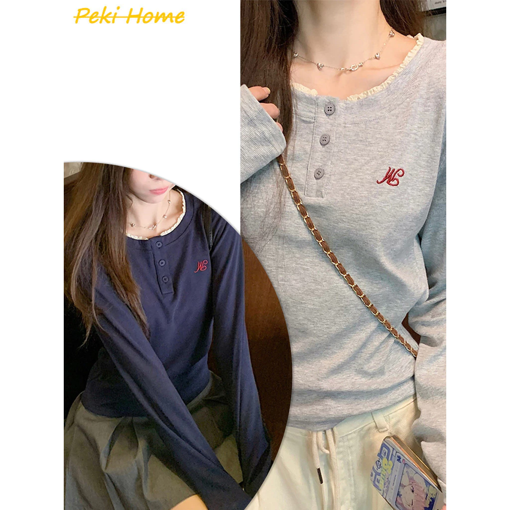 เสื้อแขนยาวใส่เที่ยว ผ้าหนาแต่เบา ใส่ได้ทุกวัน