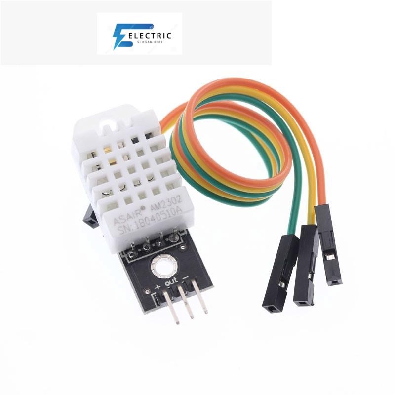 DHT22 อุณหภูมิดิจิทัล และเซ็นเซอร์ความชื้น AM2302 โมดูล + PCB พร้อมสายเคเบิล สำหรับ arduino