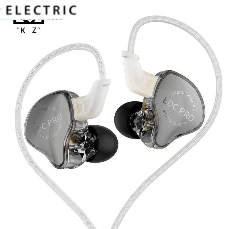 Kz EDC PRO HIFI ที่ดีที่สุดหูฟังชนิดใส่ในหูขนาดใหญ่แบบไดนามิกไดร์เวอร์หูฟังสําหรับ EDCX EDC Ultra