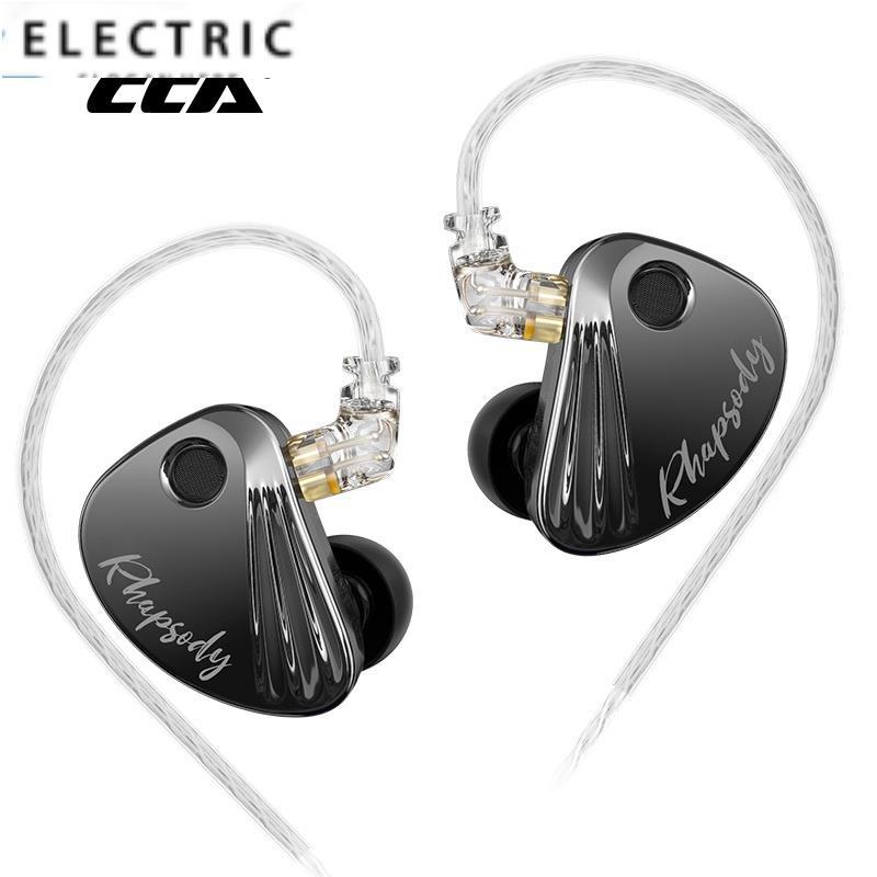 Cca Rhapsody หูฟังอินเอียร์ 2DD+4BA ปรับสมดุลได้ ตัดเสียงรบกวน