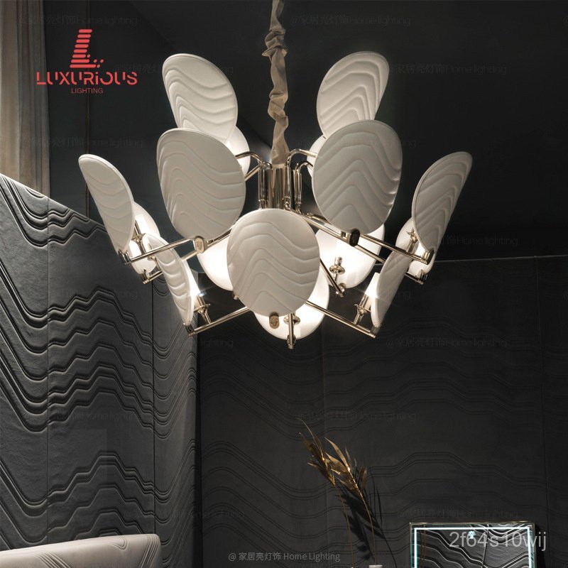 Italian Pendant Light Villa Pendant Light Italian High Pendant Akira Living Room Light Designer Visi