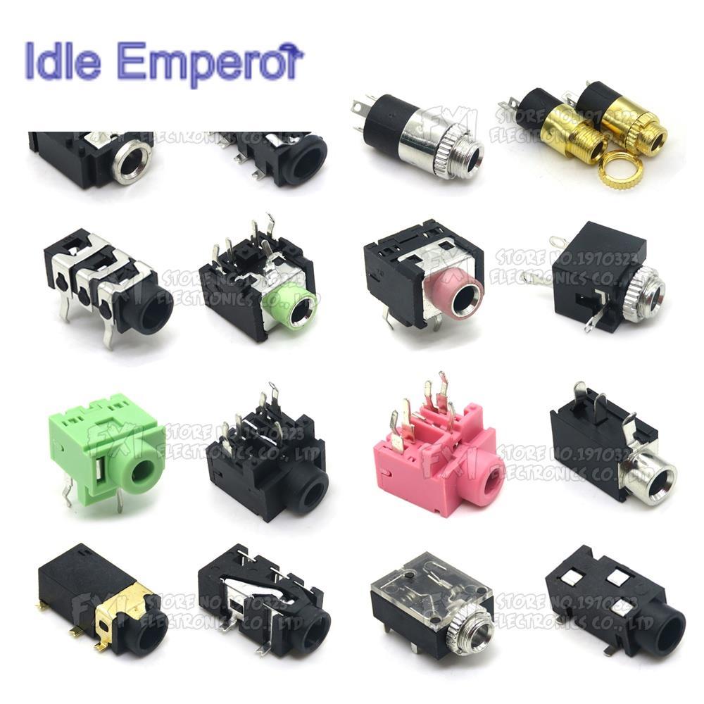 แจ็คหูฟังสเตอริโอ 3.5 มม. PJ PJ313 PJ320 PJ326 PJ327 PJ358 PJ392 PJ342 10 ชิ้น