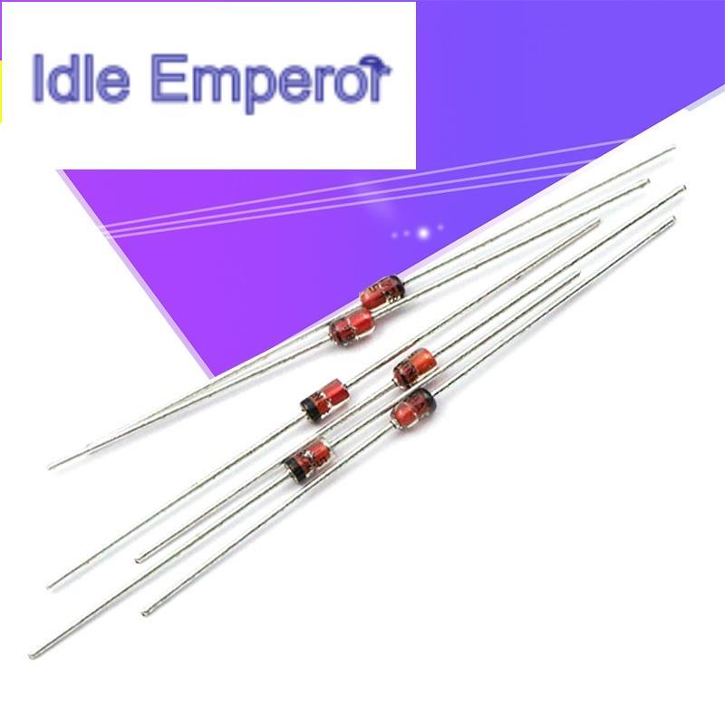 ซีเนอร์ไดโอด 1W 5V1 1N4733A 5.1V 1N4733 DO-41 100 ชิ้น