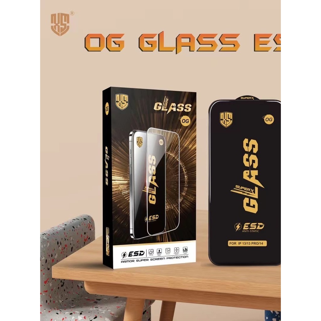 OG GLASS ESD 1 กล่องมี10ชิ้น REDMI 15c