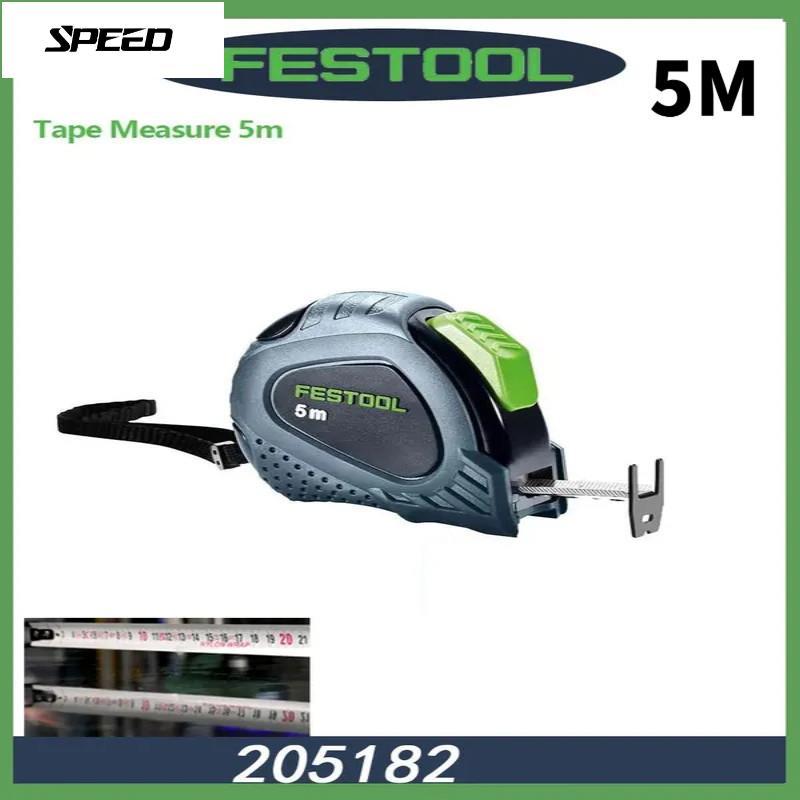 PMH-FESTOOL ตลับเมตรเหล็ก 5 เมตร รุ่น 205182 สายวัดแบบ-flexible ความแม่นยำสูง สำหรับงานไม้และงานก่อส