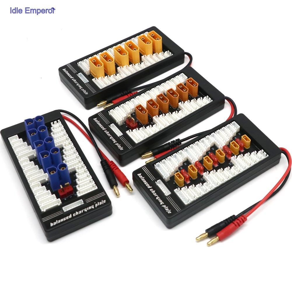 บอร์ดชาร์จแบตเตอรี่ XT60 XT30 XT90 T-Plug EC3 EC5 2-6S สําหรับ ISDT Q6 PL6 PL8 Charger IMAX B6 B6AC 