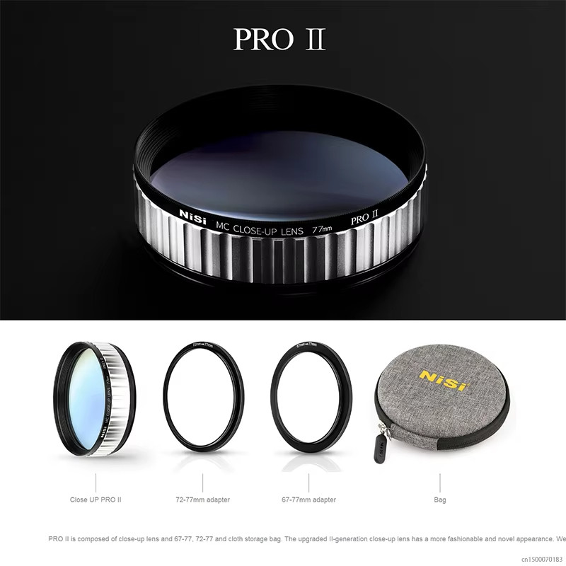 NiSi Close Up Lens PRO II Kit 77mm nd filter สําหรับเลนส์กล้อง 67mm 72mm 77mm