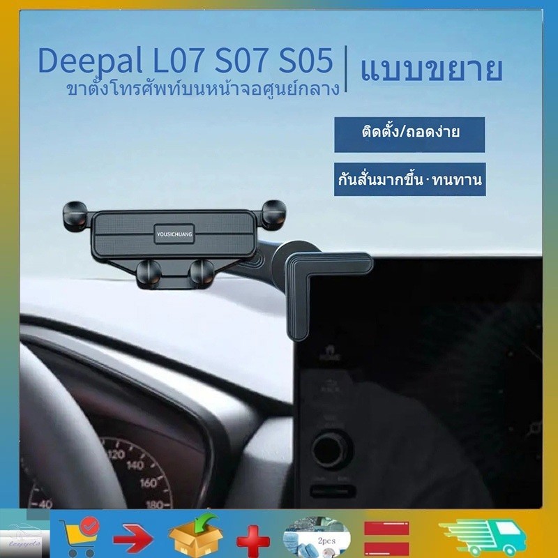 สําหรับ Changan Deepal L07 S07 S05 หน้าจอรถยนต์โทรศัพท์มือถือนําทางขายึดที่วางโทรศัพท์ในรถยนต์ Deepa