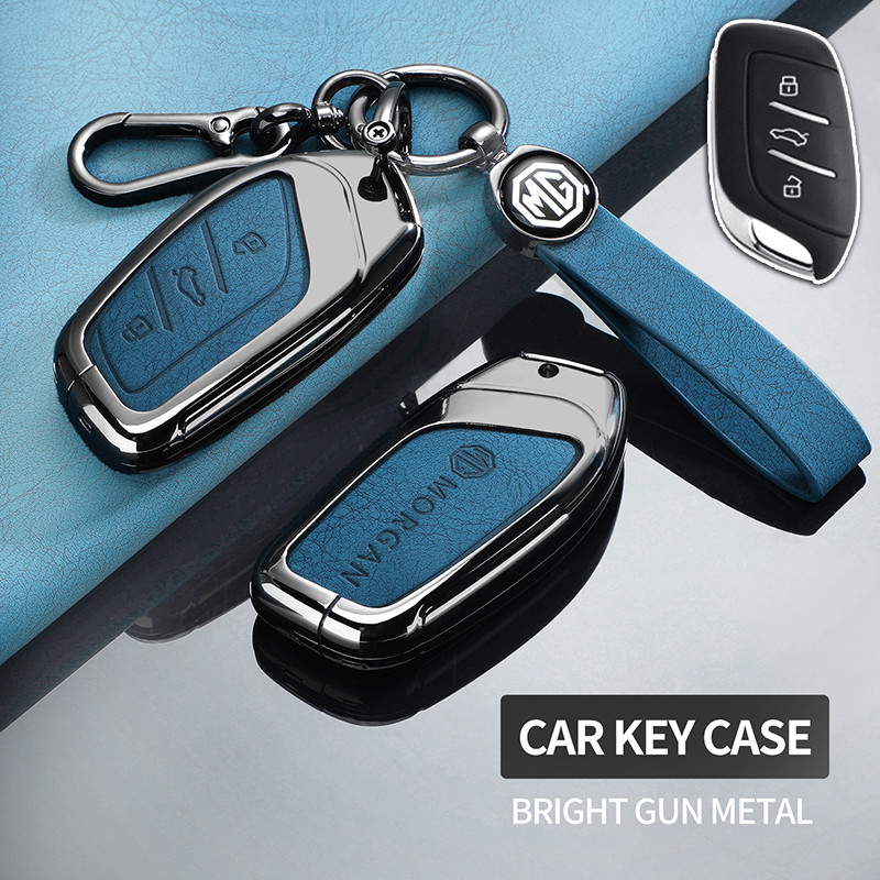 เคสรีโมตกุญแจรถยนต์ สําหรับ MG VS/HS/ZS/MG5/MG4/EXTENDER DC/ZS EV/EP/MG EXTENDER GC/MG3 hybrid ใหม่ ฝาครอบพวงกุญแจ