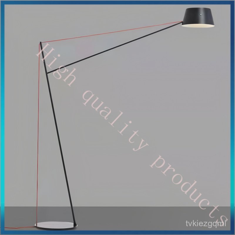 Postmodern Minimalist Metal Standing Work Lamp Long Arm Fishing Lamp Designer Villa Living Room Nord