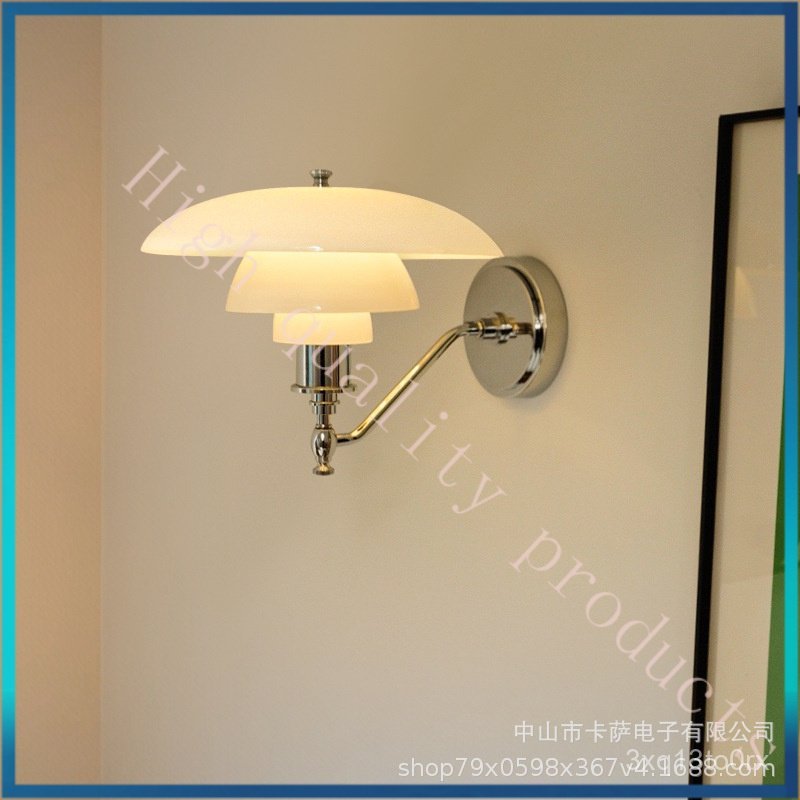 Danish Cream PH5Wall Lamp Creative Aisle Corridor Decorative Lamp Nordic Personality Bedroom Bedside